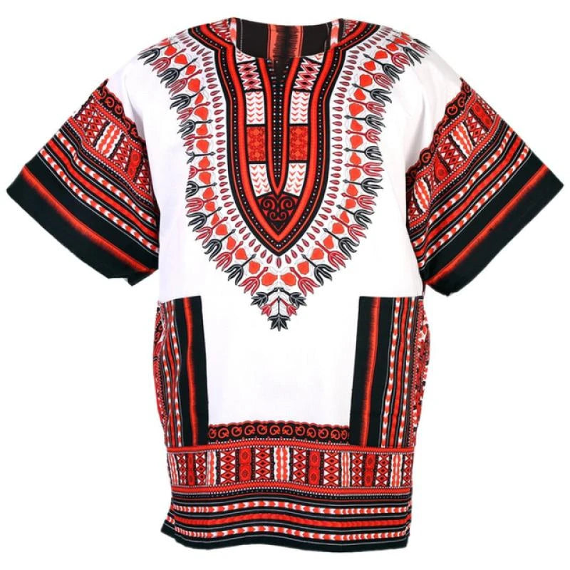 Men's Summer Culture Of Africa 3D Printed Short Sleeved T-shirt Comfortable Oversize Top Men Clothing Vintage Streetwear Tees