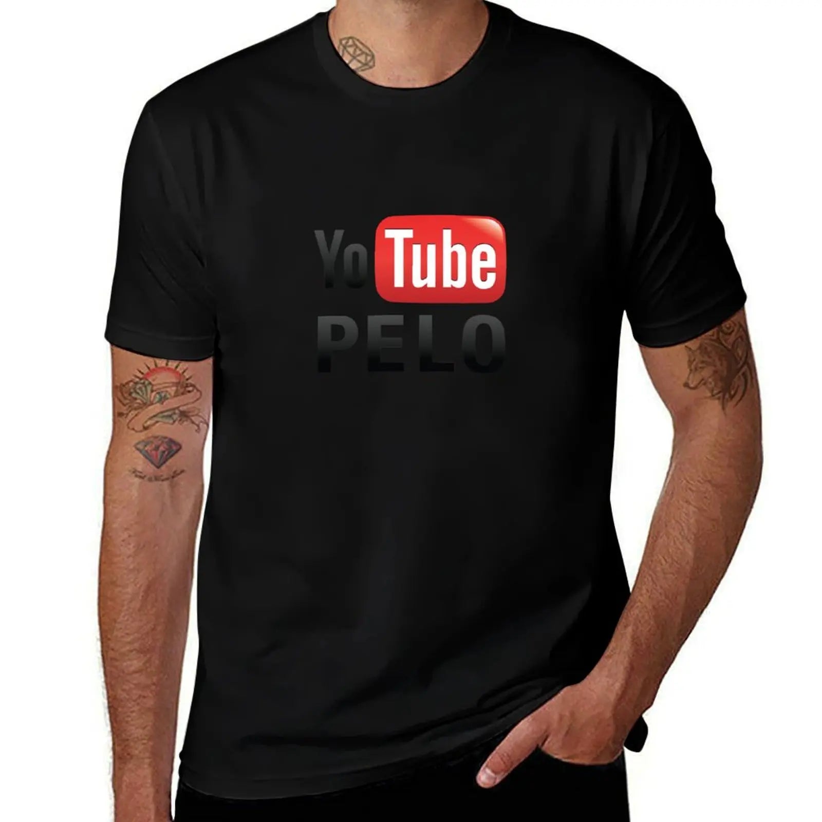 T-Shirt oversize - t shirts t Pelo anime shirts Yo Tube Design Funny Latino man for anime
