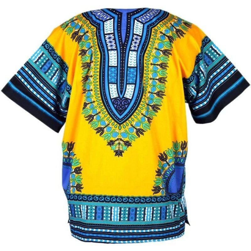 Men's Summer Culture Of Africa 3D Printed Short Sleeved T-shirt Comfortable Oversize Top Men Clothing Vintage Streetwear Tees
