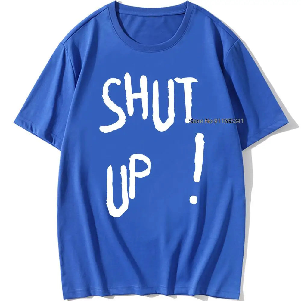 Kpop Kim Tae Hyung T Shirt SHUT UP Letter Printed TShirt Hip Hop Streetwear K-Pop Harajuku Karea Fashion Summer Cotton Top Tee