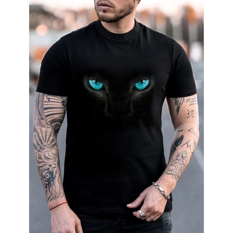 Ducks Disdain Graphic T Shirt For Men Funny Animal 3D Print Tees Summer Streetwear Unisxe T-Shirts Round Neck Tops Short Sleeves