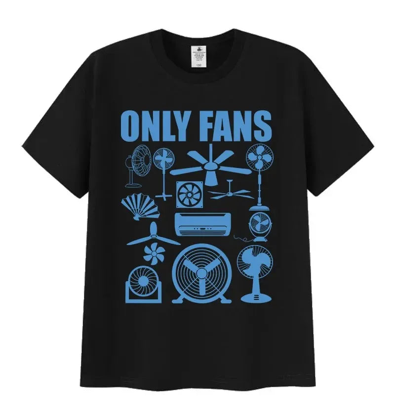 S-5XL Funny Only Fans Meme T-Shirt Men Women Summer Cozy Short Sleeve T-Shirts Retro O-Neck Clothing High Quality TShirt Tops