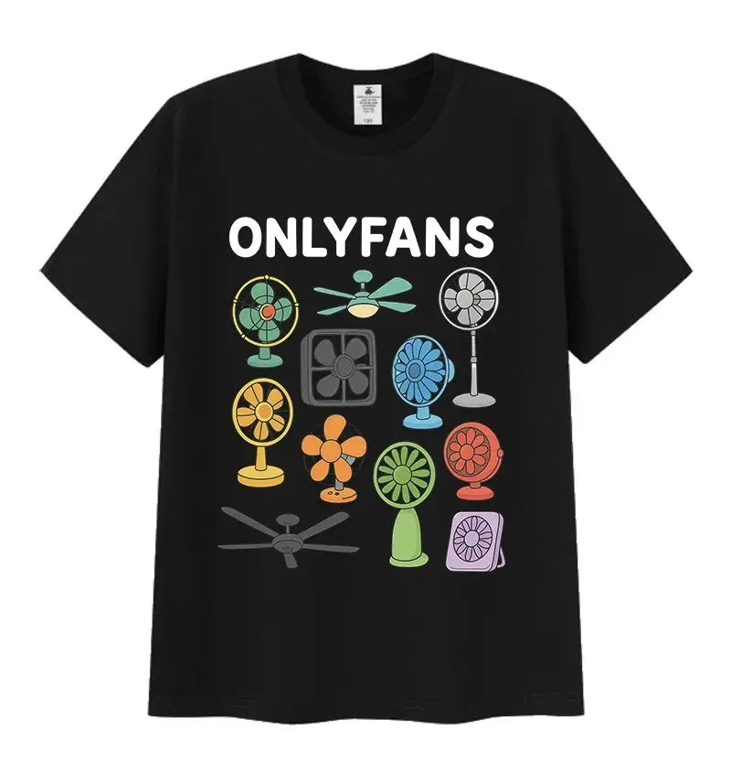 S-5XL Funny Only Fans Meme T-Shirt Men Women Summer Cozy Short Sleeve T-Shirts Retro O-Neck Clothing High Quality TShirt Tops