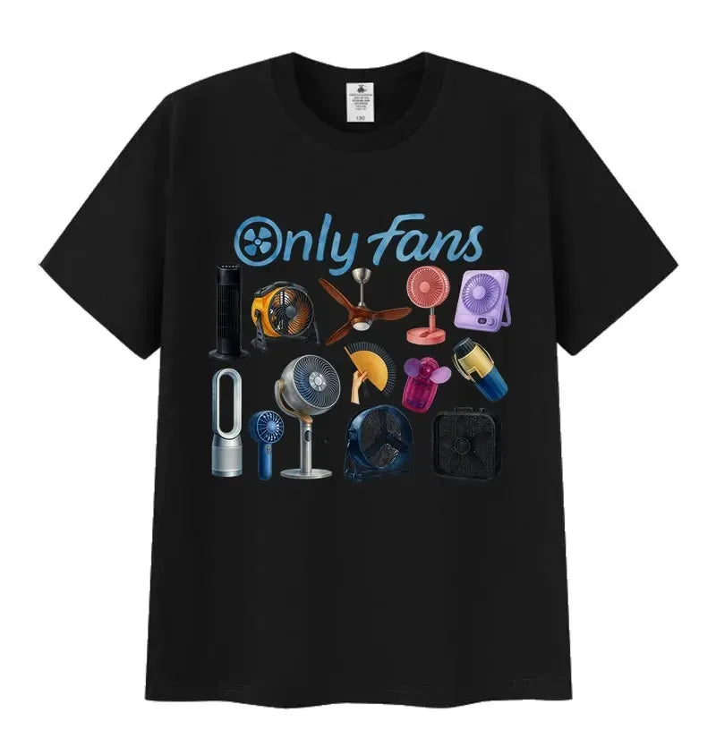 S-5XL Funny Only Fans Meme T-Shirt Men Women Summer Cozy Short Sleeve T-Shirts Retro O-Neck Clothing High Quality TShirt Tops