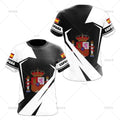 Spain National Emblem Graphic T Shirt Men 3D Printed Tshirt Summer Casual Short Sleeve Women Oversized Fashion Cool Clothing Tee