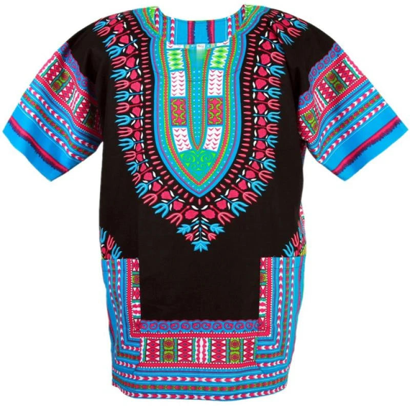 Men's Summer Culture Of Africa 3D Printed Short Sleeved T-shirt Comfortable Oversize Top Men Clothing Vintage Streetwear Tees