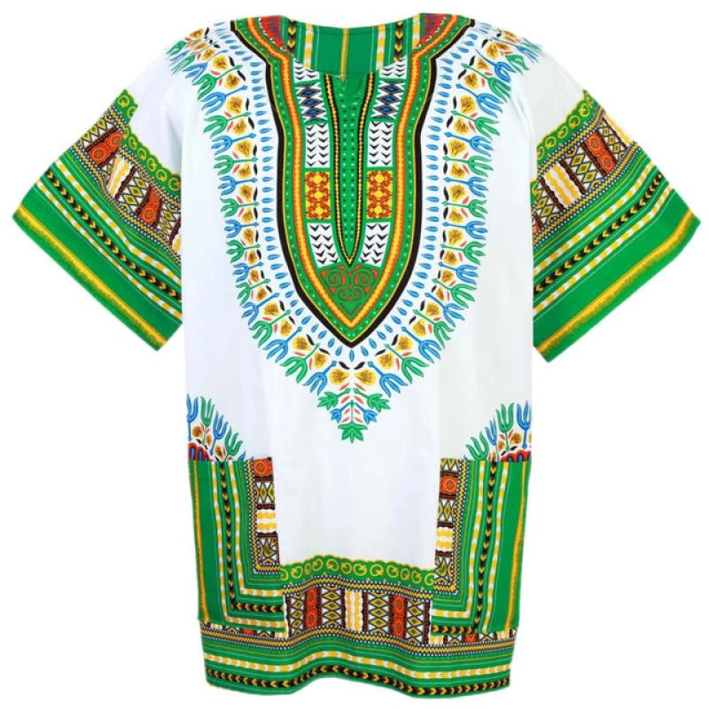 Men's Summer Culture Of Africa 3D Printed Short Sleeved T-shirt Comfortable Oversize Top Men Clothing Vintage Streetwear Tees
