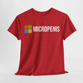 Funny Meme T-Shirt "Micropenis" - Microsoft Parody, Humorous Geek Tee Summer Men's and Women's Loose and Breathable T-shirt Top